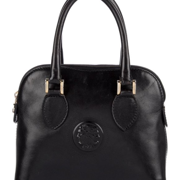 🎉HP🎉FENDI Vintage Leather Janus Mini Dome Bag - Picture 4 of 14